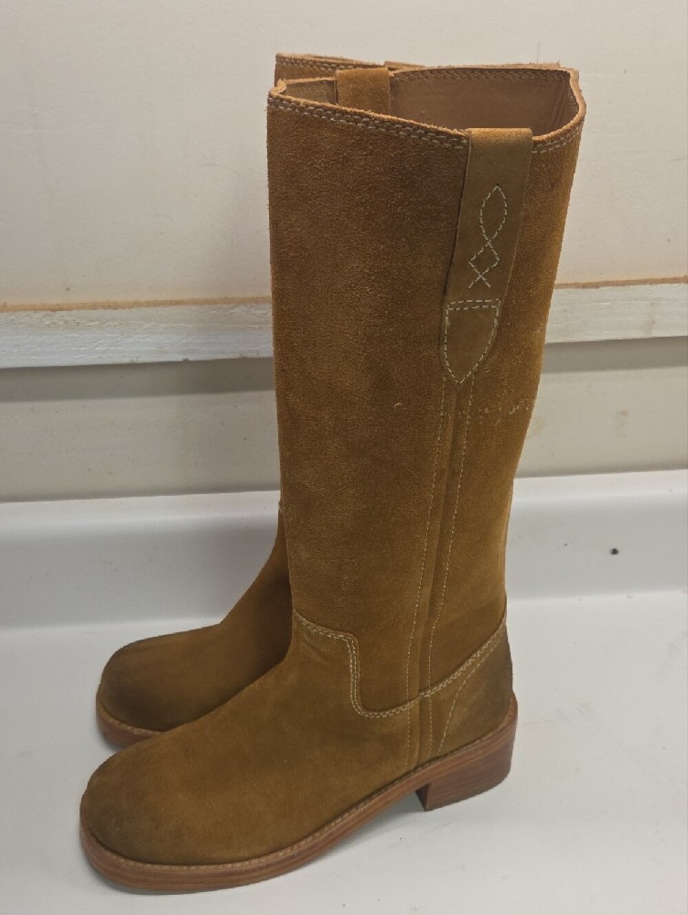 Free People Blaze Pull On Suede Boots - Picture 2 of 7